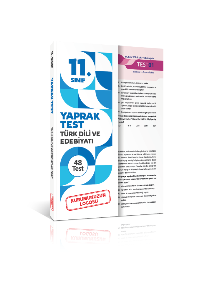 Kuruma Özel 11. Sınıf Türk Dili ve Edebiyatı Yaprak Test