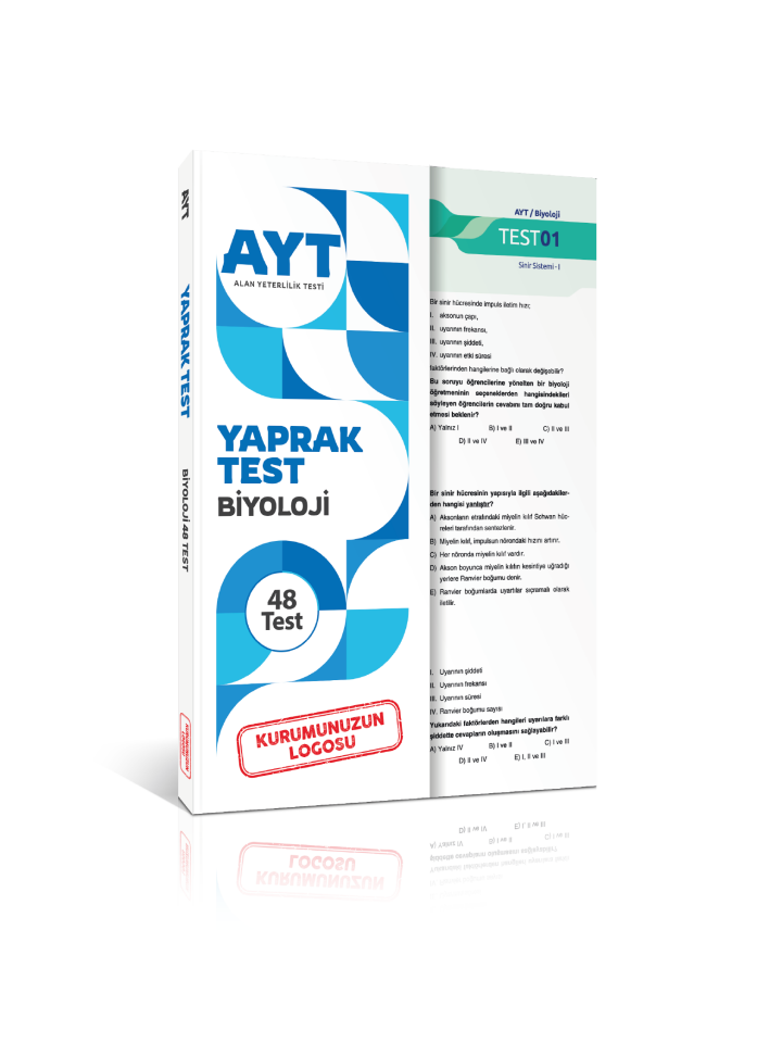 Kuruma Özel AYT Biyoloji Yaprak Test