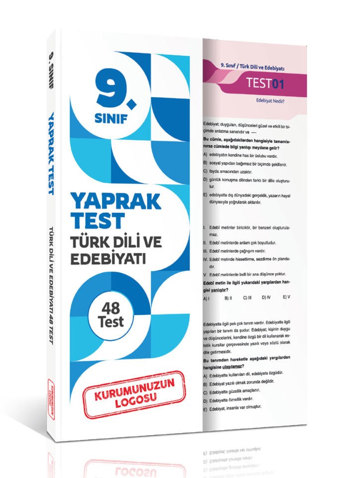 Kuruma Özel 9. Sınıf Türk Dili ve Edebiyatı Yaprak Test