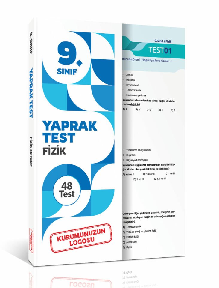 Kuruma Özel 9. Sınıf Fizik Yaprak Test
