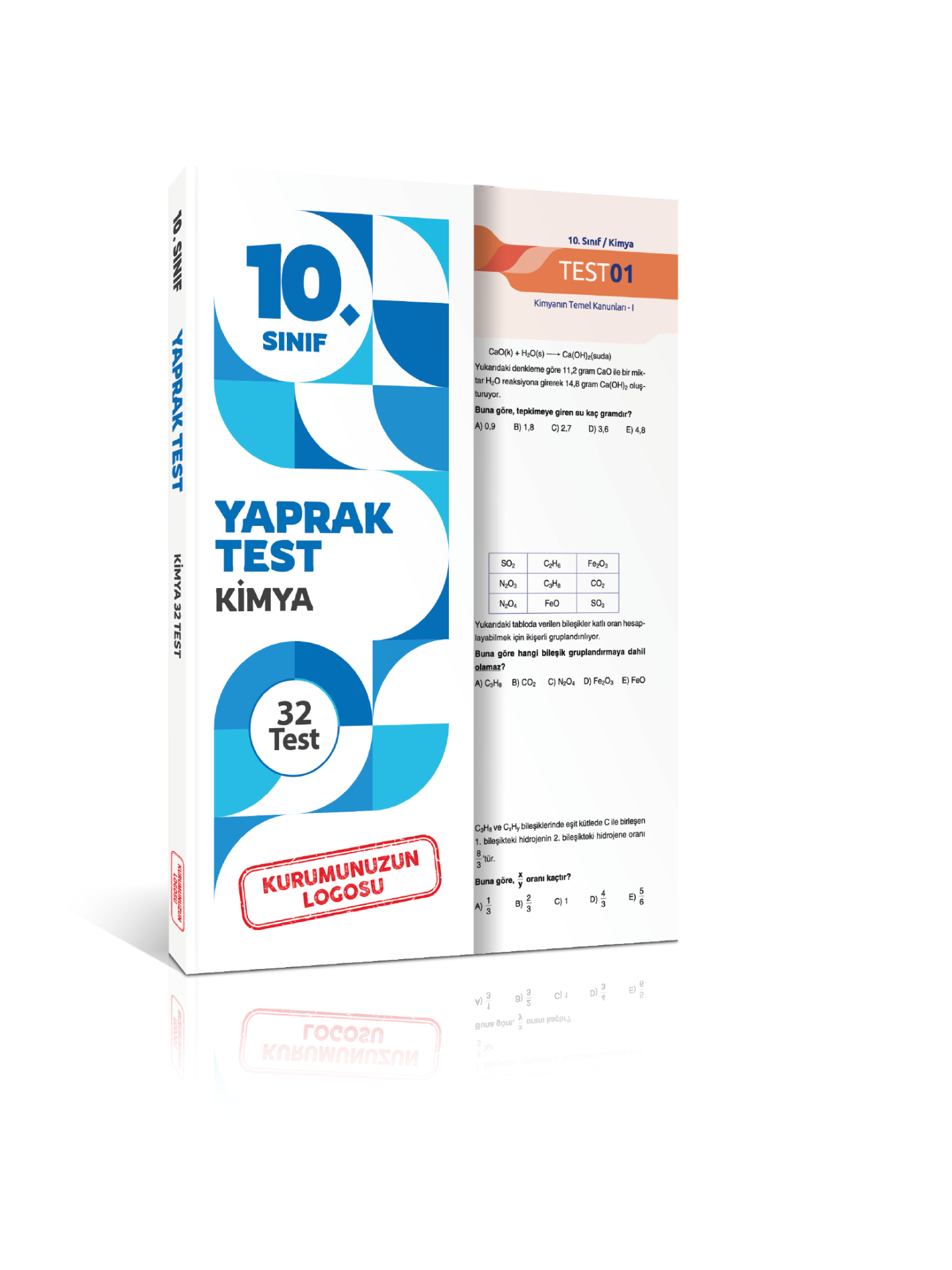 Kuruma Özel 10. Sınıf Kimya Yaprak Test