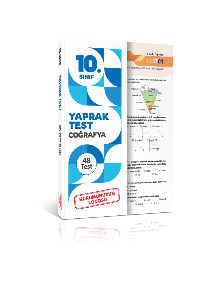 Kuruma Özel 10. Sınıf Coğrafya Yaprak Test